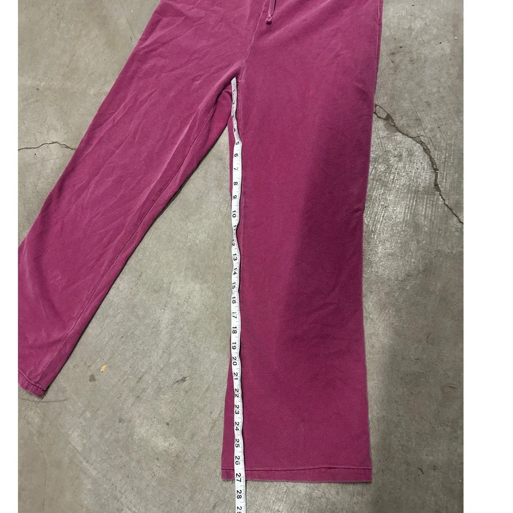 Style & Co Sport Petite Pink Velour Tracksuit Set Zip Hoodie Wide Leg Pants PS